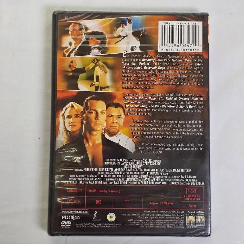 Best of the Best DVD (Eric Roberts, James Earl Jones)